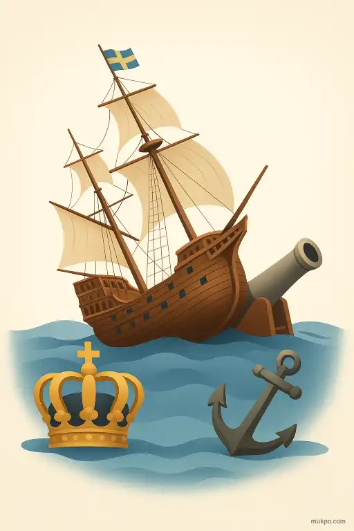 How the Swedish warship Vasa capsized on her maiden voyage in 1628