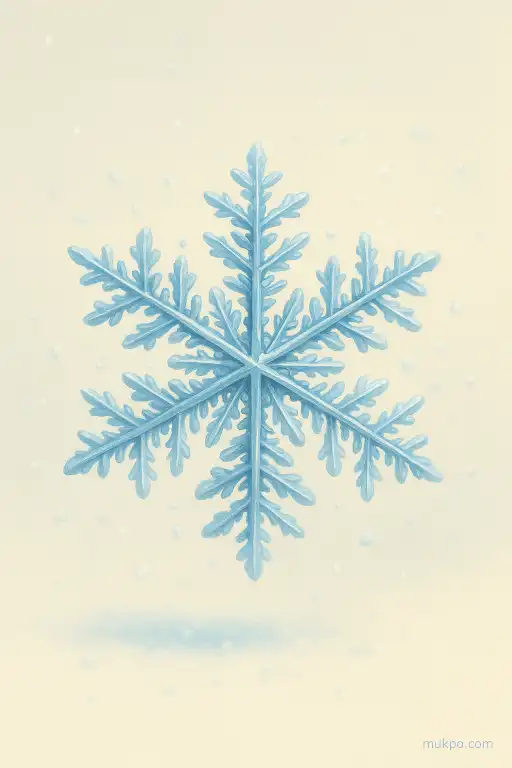 How tiny ice crystals sculpt snowflakes in midair