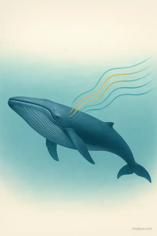 How whale songs bend in deep ocean layers