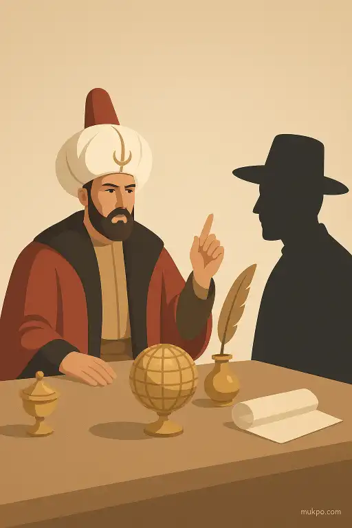 The 17th-century Ottoman court that negotiated with a nonexistent envoy