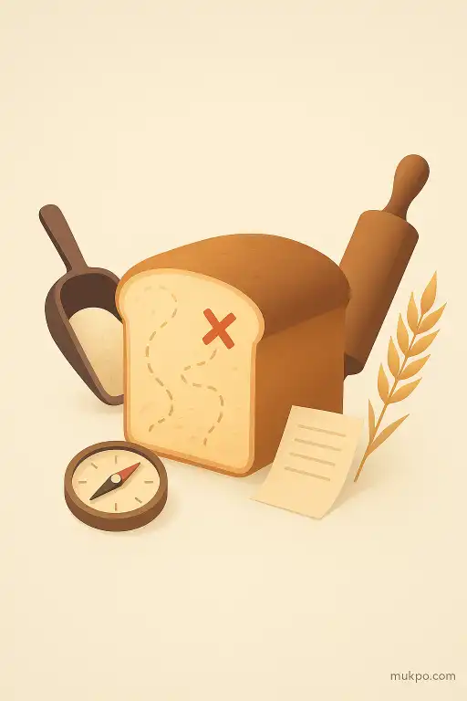 The bakery that prints miniature maps on loaves pointing to secret recipes