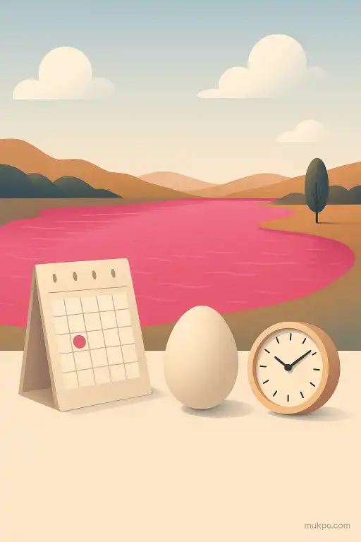 The lake that turns bright pink for just a few days each year