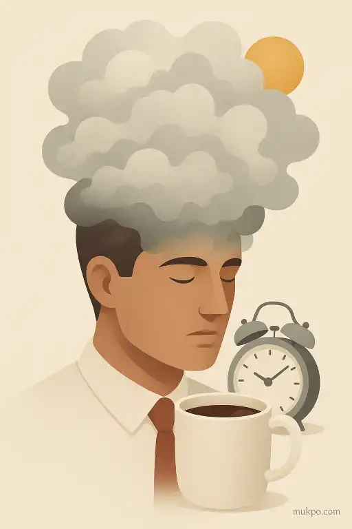 The morning mind fog that caffeine can’t shake