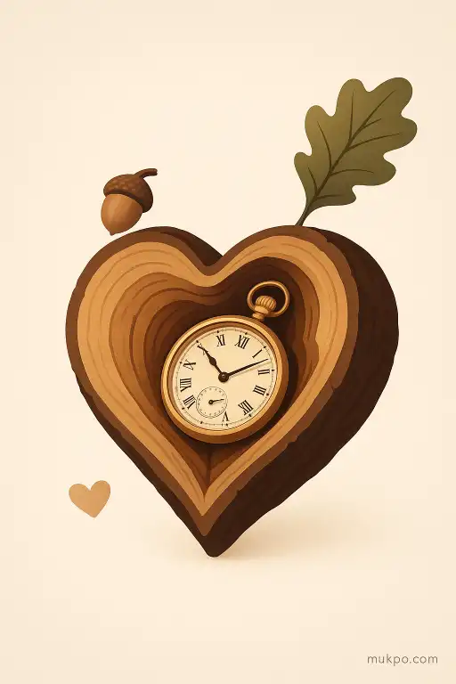 The pocket watch found fused inside an old oak’s heartwood