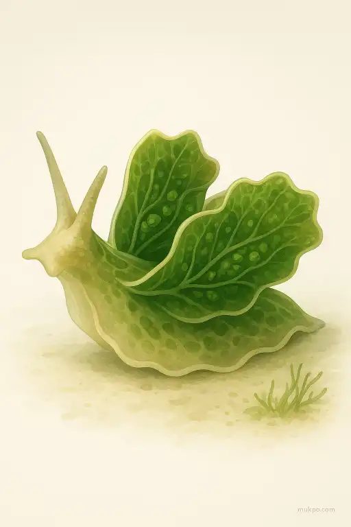 The sea slug that steals chloroplasts and runs on borrowed sunlight