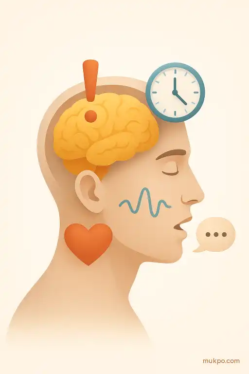 What happens in your body in the seconds before you speak up