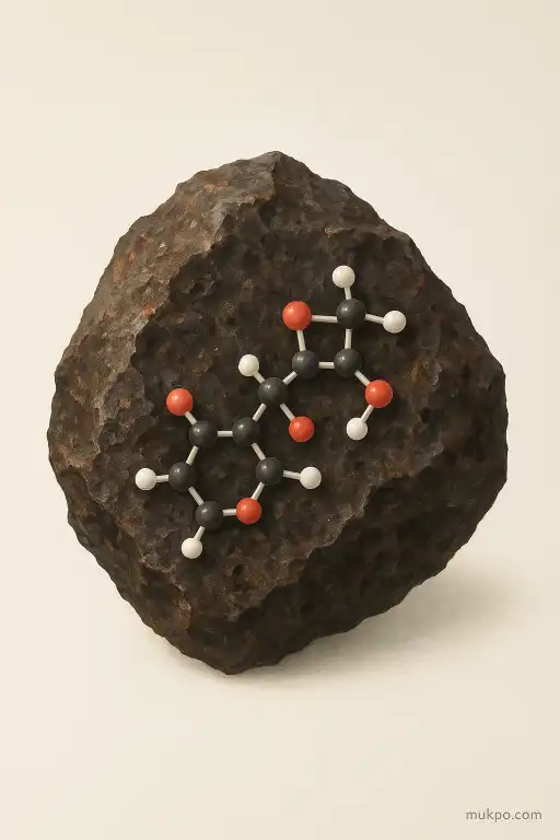 What organic molecules in a meteorite reveal about early solar chemistry
