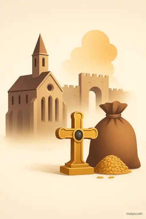When a medieval abbey traded relics for grain to survive a siege
