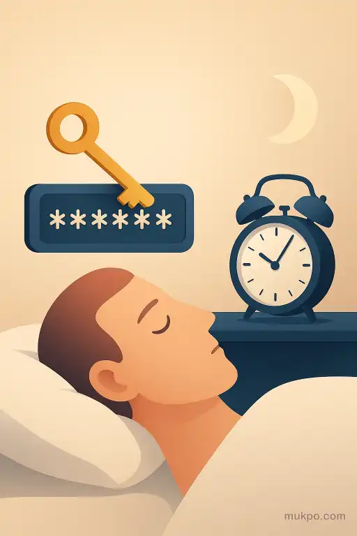 Why a new password can vanish from memory by bedtime