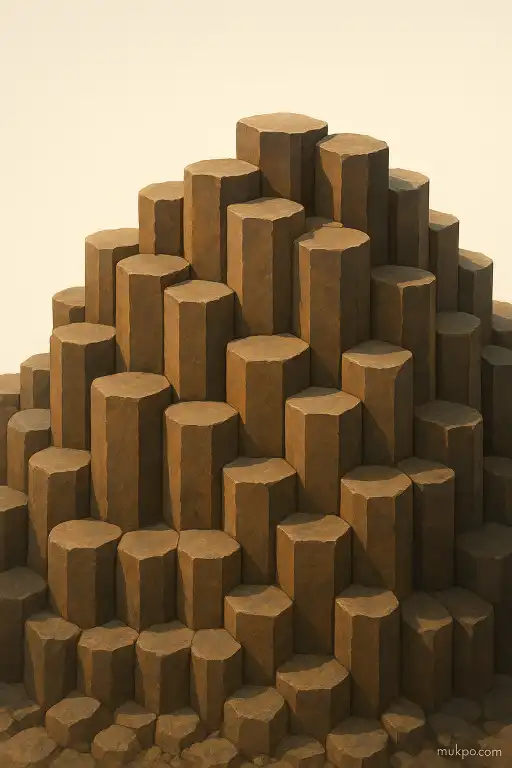 Why basalt columns form hexagons