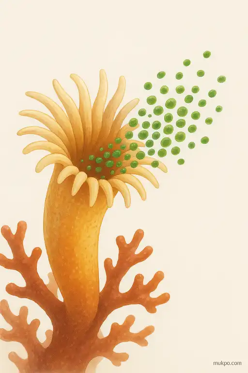 Why coral polyps expel algae during warming