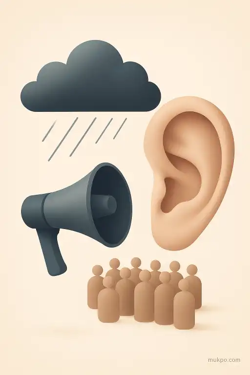 Why crowded silence can feel louder than noise