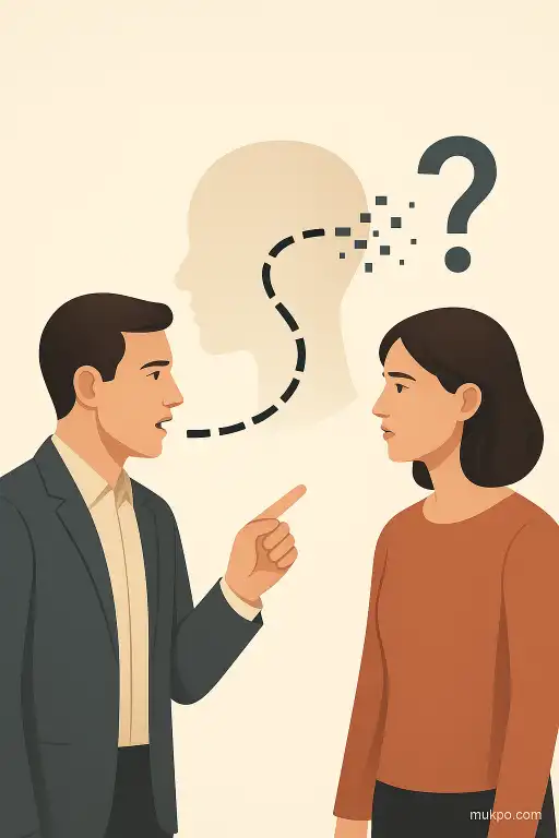 Why names disappear mid-conversation