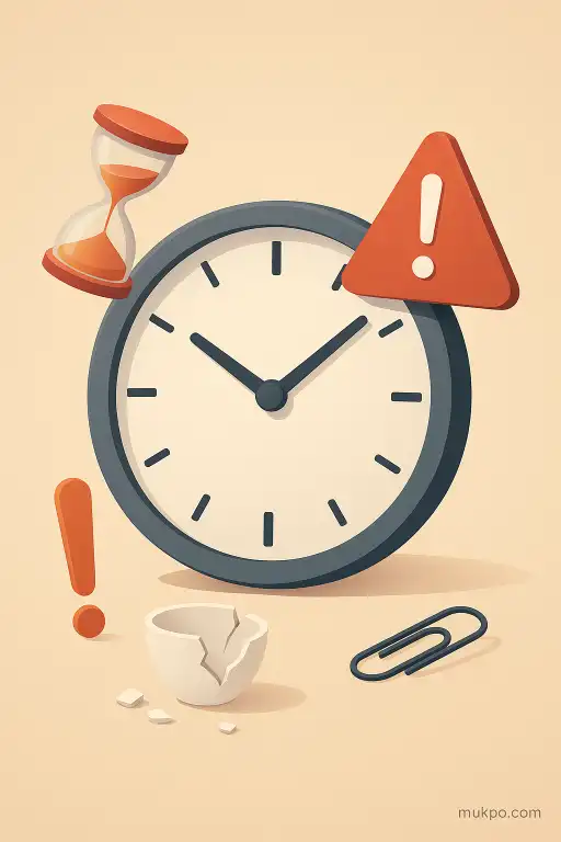 Why rushing makes tiny problems feel catastrophic