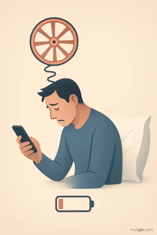 Why scrolling social feeds makes you feel worn out