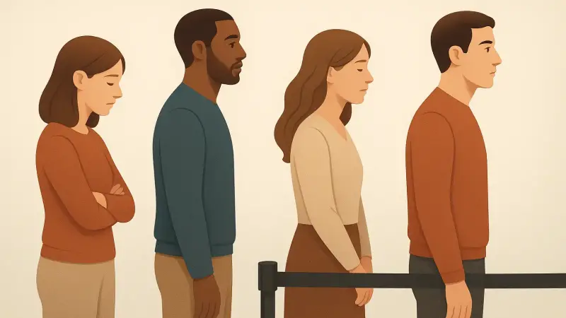 Why waiting in line feels longer than the same wait at home