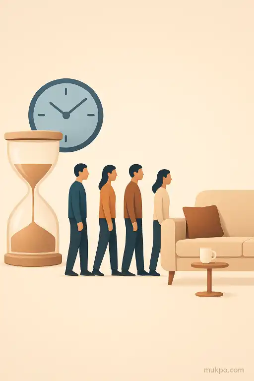 Why waiting in line feels longer than the same wait at home