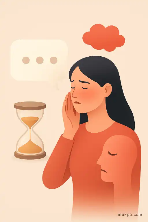 Why you blush before you speak even when no one heard you