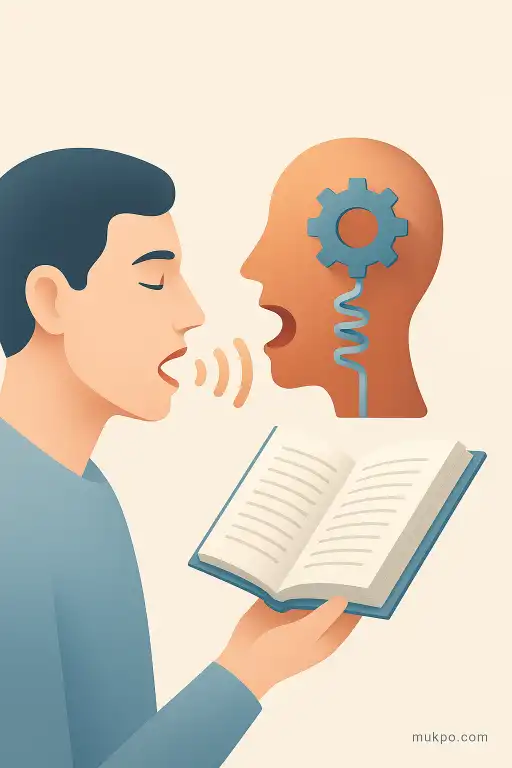 Why your mouth moves when you read silently