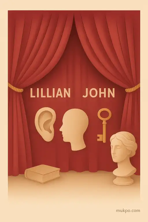 How a vaudeville theater’s curtains seem to remember the names whispered into them