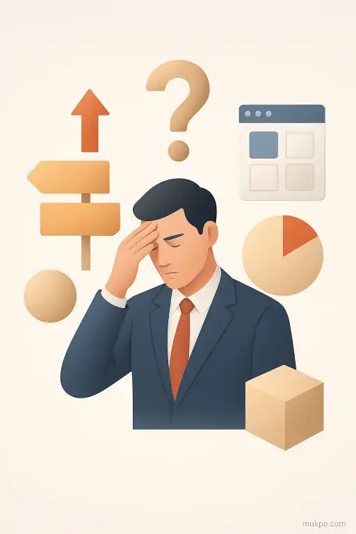 How having too many options makes decisions feel impossible