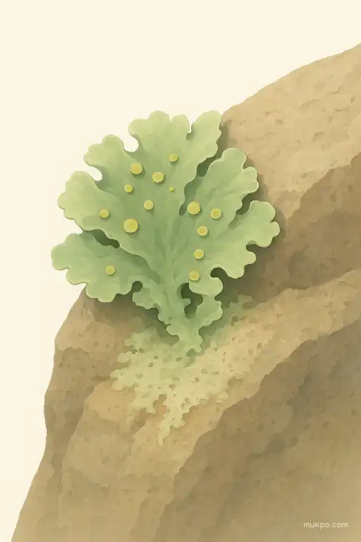 How lichens mine rock faces with living acids