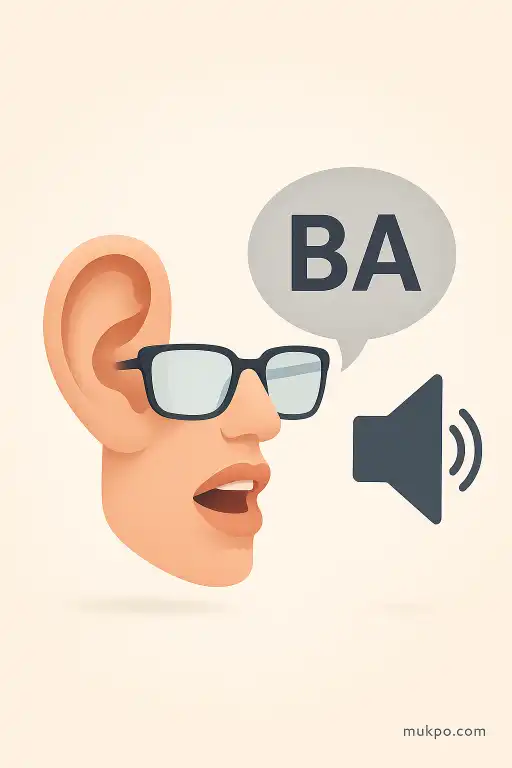 How sight changes what we hear: the McGurk illusion explained