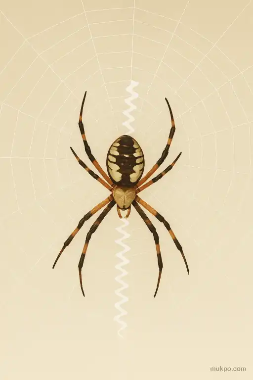 How spiders use zigzag silk bands in their webs