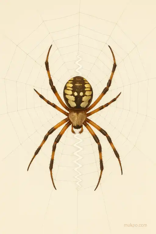 How spiders use zigzag silk bands in their webs