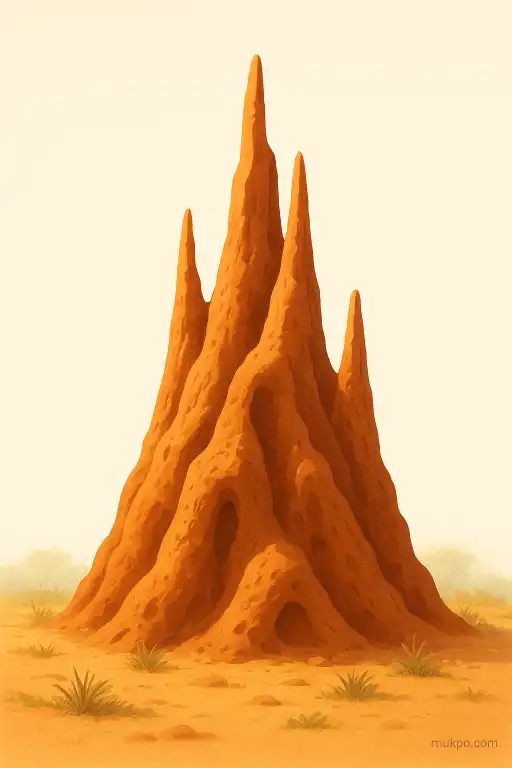 How termite mounds regulate temperature with clever architecture