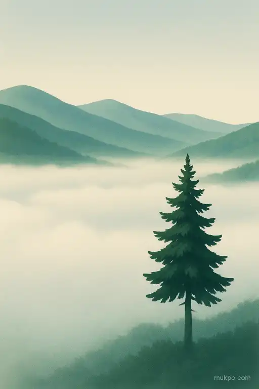 Why fog clings to valley floors while nearby ridges stay clear