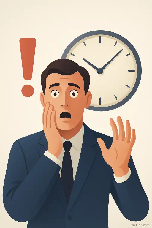 Why time seems to slow down during a sudden scare