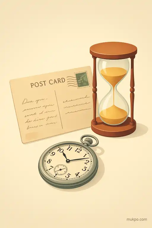 A postcard that arrived nearly a century after it was mailed