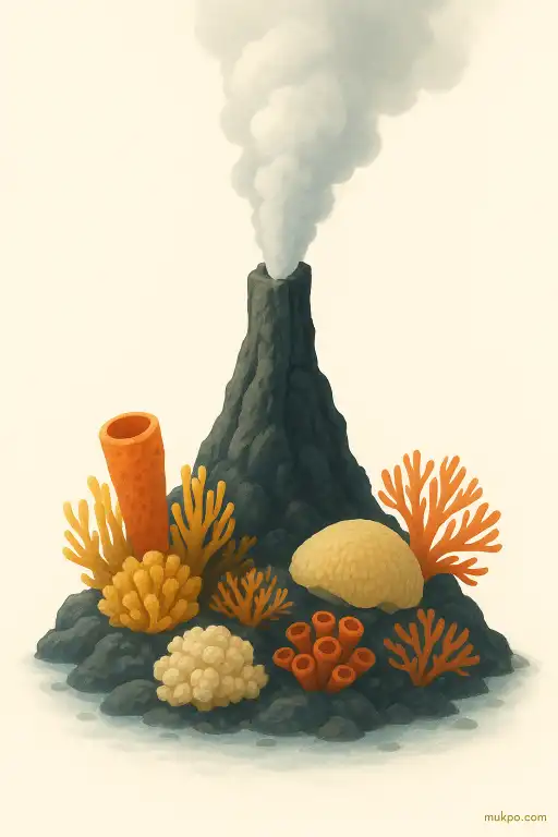 How hydrothermal vents build lush communities without sunlight