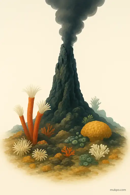 How hydrothermal vents build lush communities without sunlight
