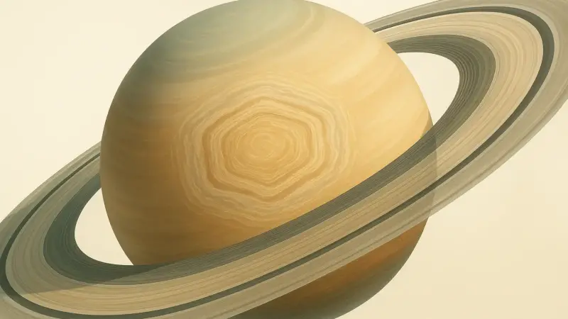 How Saturn’s polar winds carve a hexagon