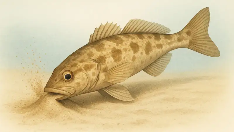 The fish that uses sand like a file to reshape its jaws