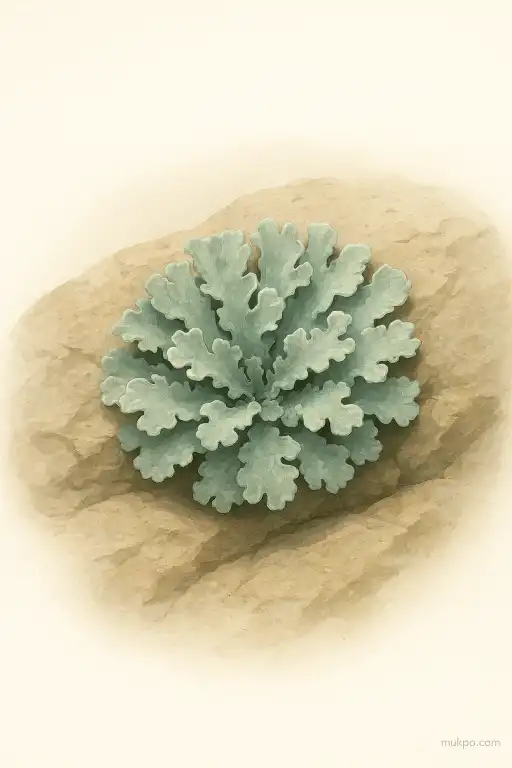 The lichen that drinks rock vapor to survive deserts