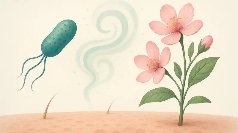 The skin bacterium that converts body odor into floral notes