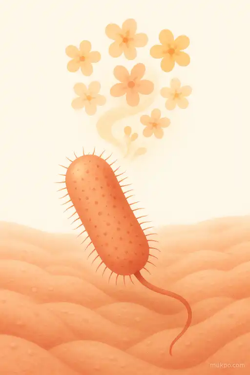 The skin bacterium that converts body odor into floral notes