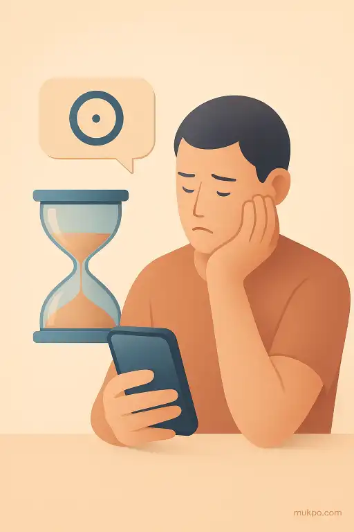 The urge to check your phone when nothing new has arrived