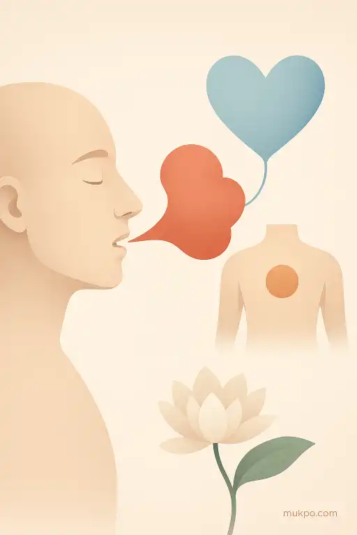 Why speaking feelings out loud can calm the body