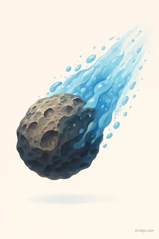 How a space rock’s water may have kickstarted Earth’s oceans