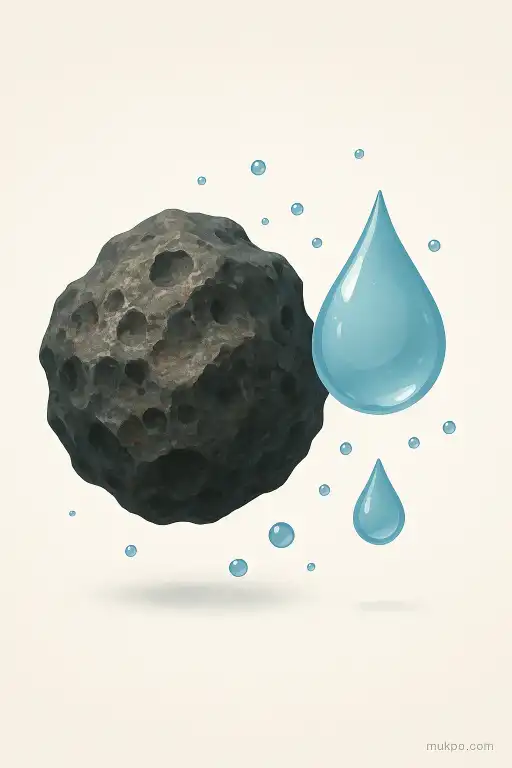 How a space rock’s water may have kickstarted Earth’s oceans