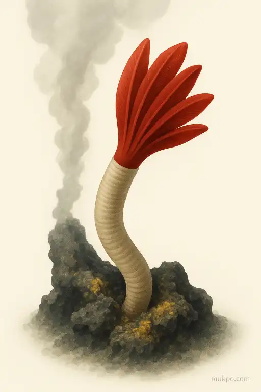 How deep-sea worms cultivate sulfur bacteria on hydrothermal vents