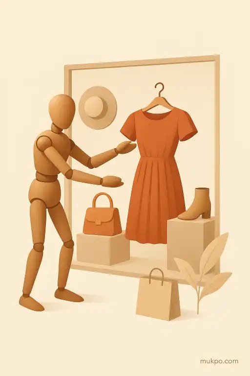 The mannequin that rearranged the shop window every morning
