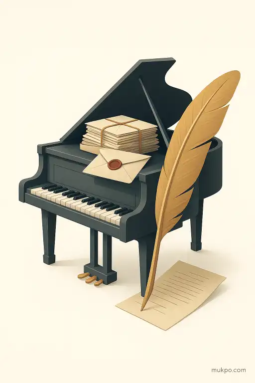 The piano that hid a century of forgotten letters