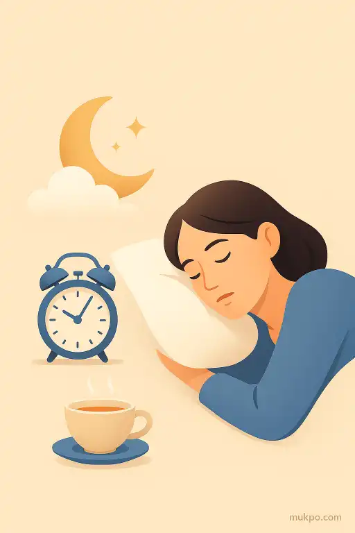 Why consistent pre sleep behaviors lower nighttime anxiety