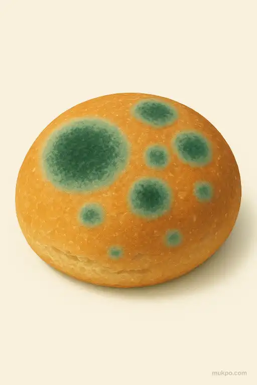 Why bread sometimes grows mold in perfect circular patches
