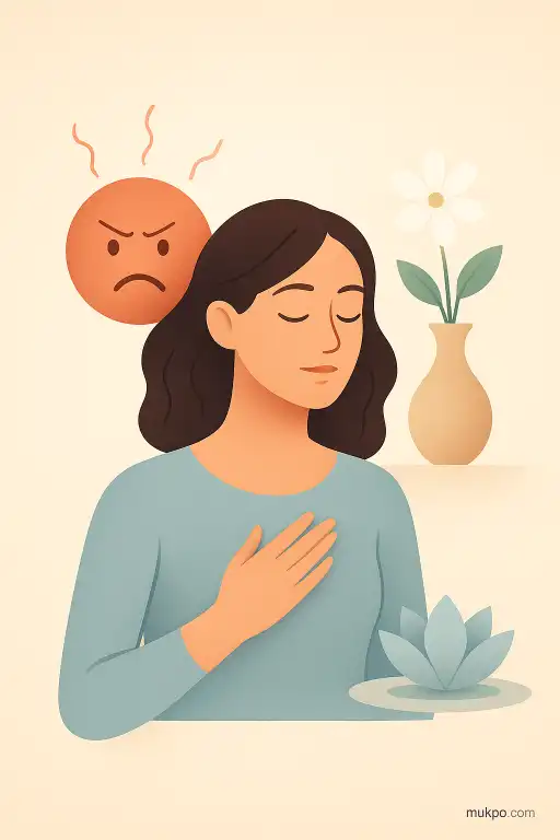 Why pretending calm can sometimes actually soothe your panic